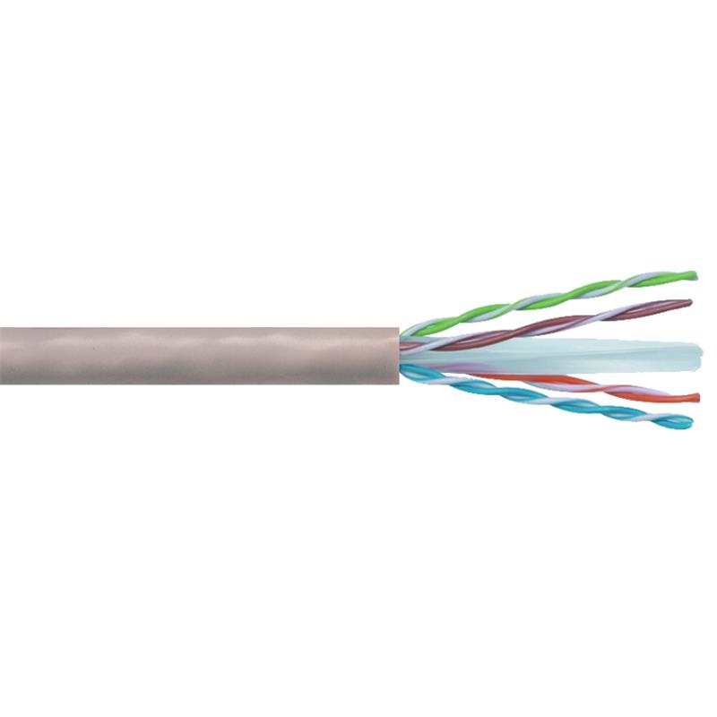 HCS 4X2X23 U/UTP HALOJEN FREE (LS0H) GRI RENK 500 METRE MAKARA CAT6 KABLO 