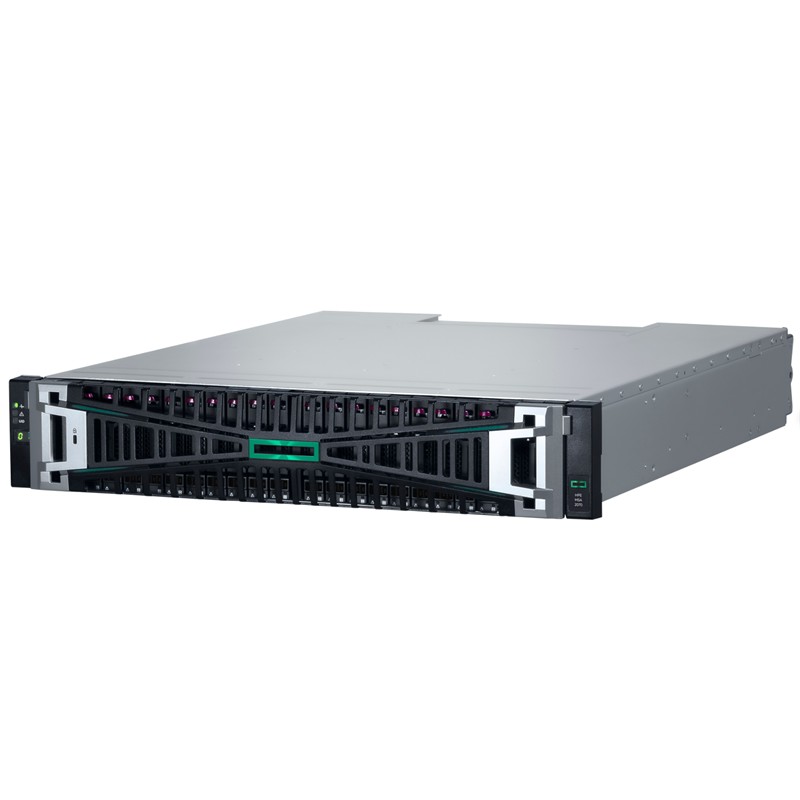 HPE MSA 2070 SFF P79245-B25 2X32GB FC 4-PORT CONTROLLER 12X1.92TB SSD 4X32GB SFP FC XCVR 23TB STORAGE -3153831