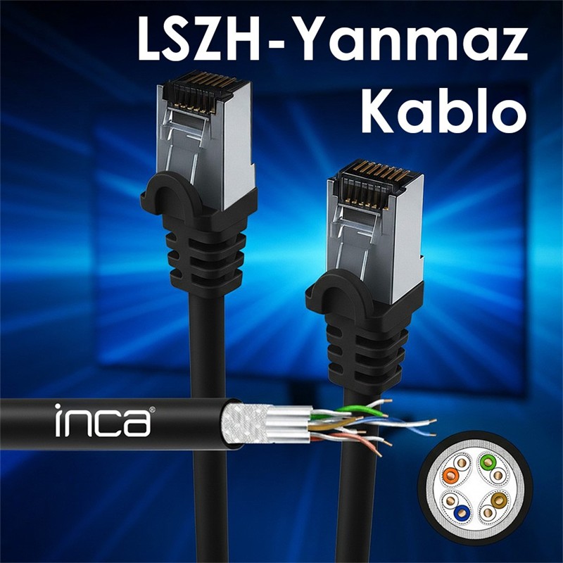 INCA ICAT7-500AG OUTDOOR S/FTP 23 AWG LSZH NETWORK KABLO -3201838