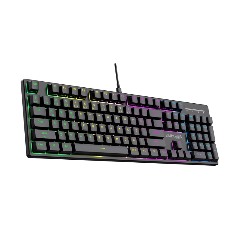 INCA IKG-440T EMPOUSA  BLUE SWİTCH ANTİ-GHOST MEKANİK  GAMING KLAVYE 