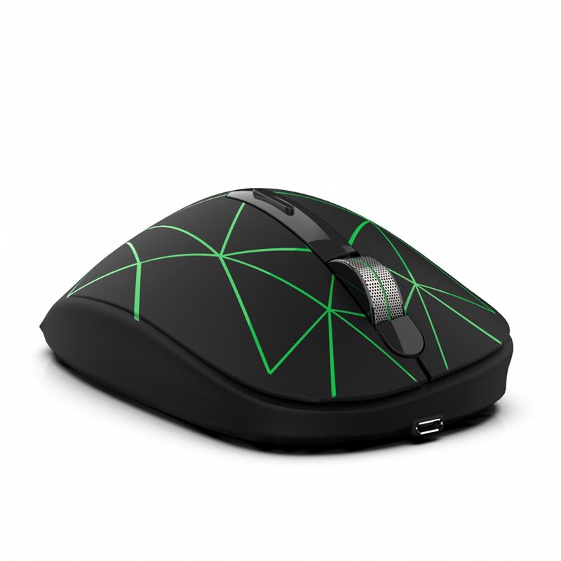 INCA IWM-051T ŞARJ EDİLEBİLİR USB/TYPE-C KABLOSUZ 1600 DPI MOUSE -4561964