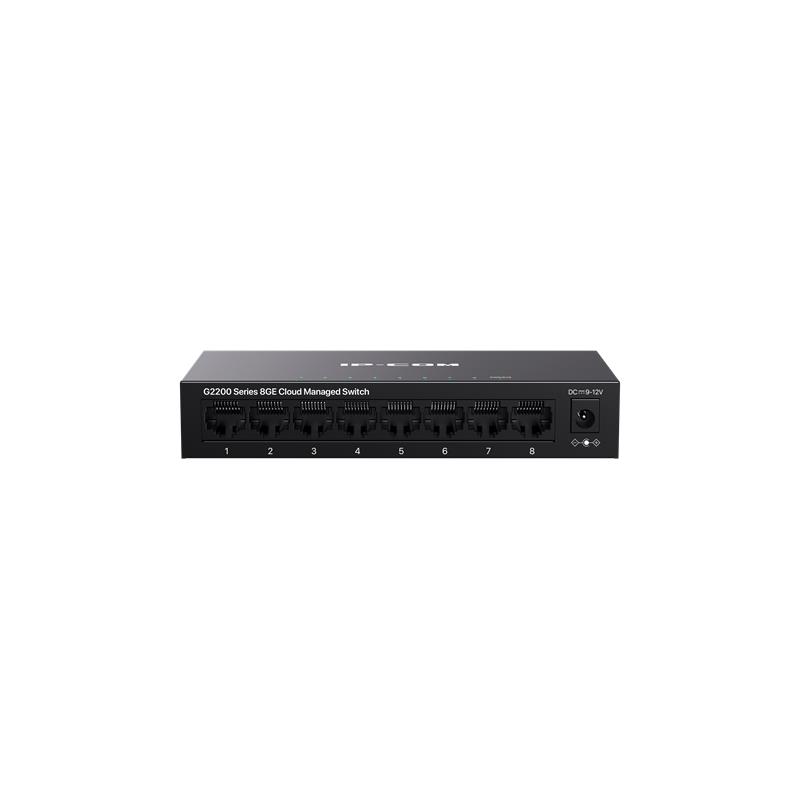 IP-COM IP-G2208D 8 PORT GIGABIT CLOUD YÖNETİLEBİLİR METAL KASA SWITCH 
