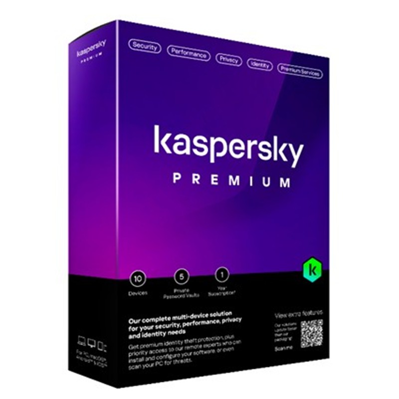 KASPERSKY PREMIUM 3 KULLANICI 1 YIL 