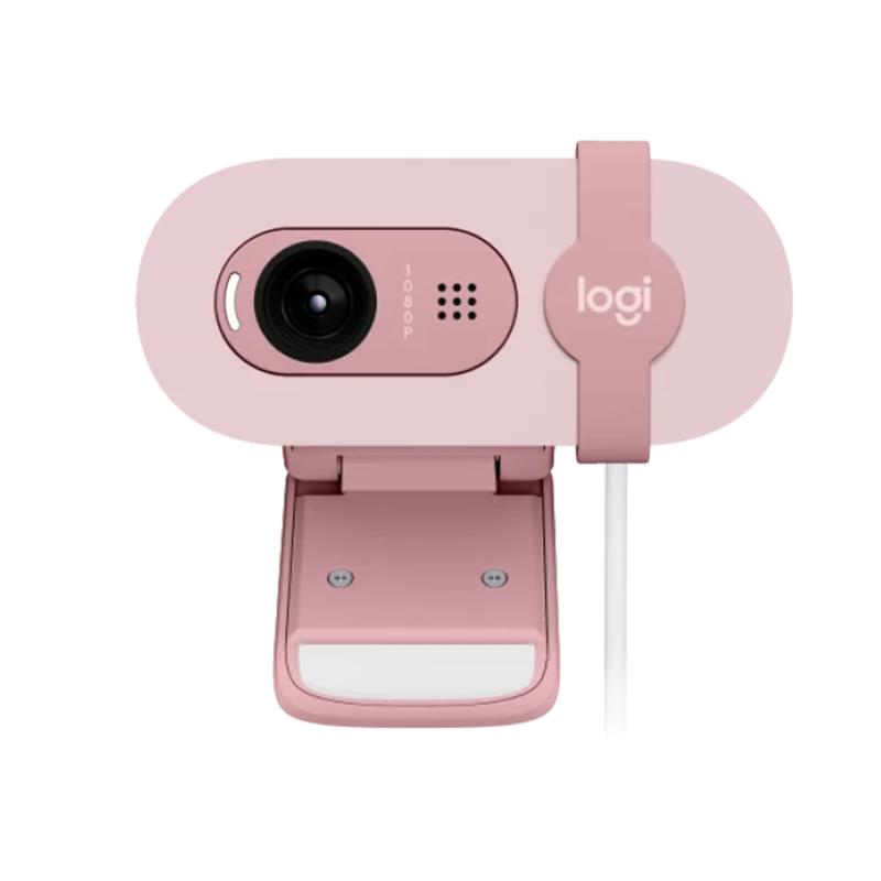 LOGITECH BRIO 100 FULL HD 1080P MİKROFONLU WEB KAMERA PEMBE 960-001623 -3218603