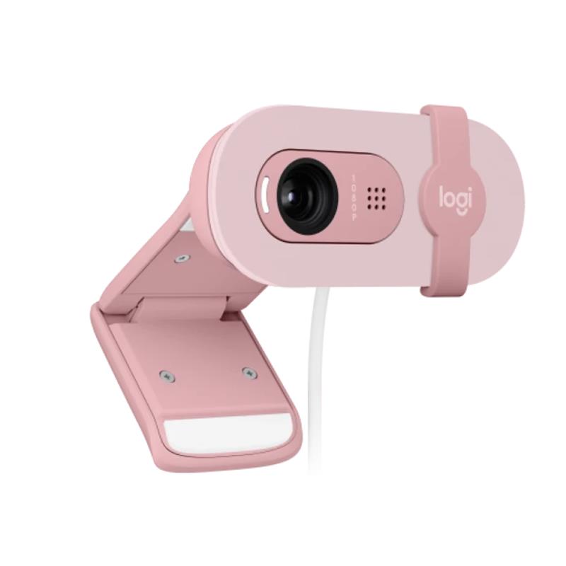 LOGITECH BRIO 100 FULL HD 1080P MİKROFONLU WEB KAMERA PEMBE 960-001623 -4261352