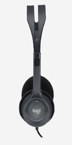 LOGITECH H111 STEREO KULAKLIK SİYAH 981-000593 -4560241