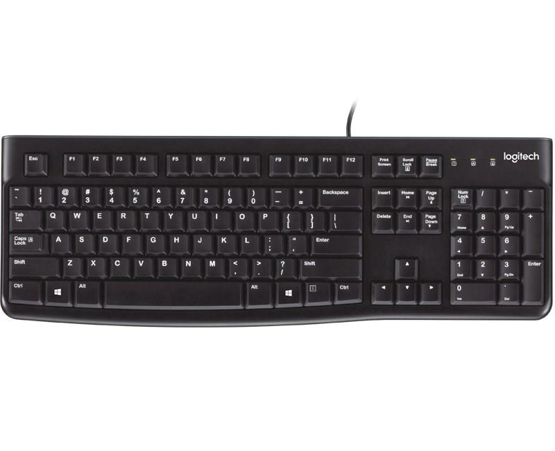 LOGITECH K120 Q USB KABLOLU KLAVYE SİYAH 920-002505 -4260503