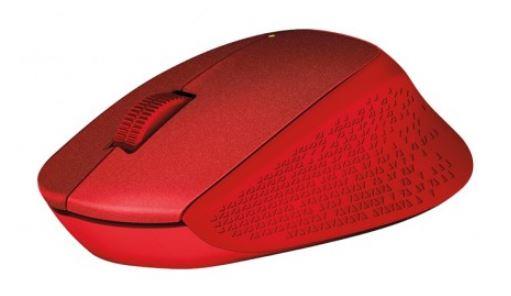 LOGITECH M330 SESSİZ KABLOSUZ USB OPTİK MOUSE KIRMIZI 910-004911 -3178434