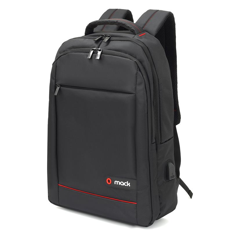 MACK MCC-006 15.6" OFFİCE USB GİRİŞLİ NOTEBOOK SIRT ÇANTASI SİYAH -3190502