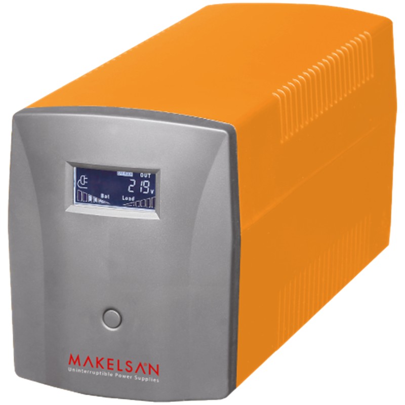 MAKELSAN LION 1500VA 1F/1F (2X9AH) 5/10DK LINE INTERAKTIF UPS 