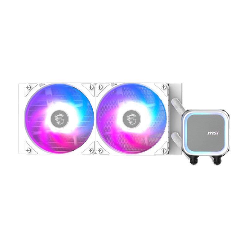 MSI MAG CORELIQUID A13 240 WHITE 240MM ARGB SIVI İŞLEMCİ SOĞUTUCUSU (LGA 1700/1851/AM4/AM5 UYUMLU) -20290