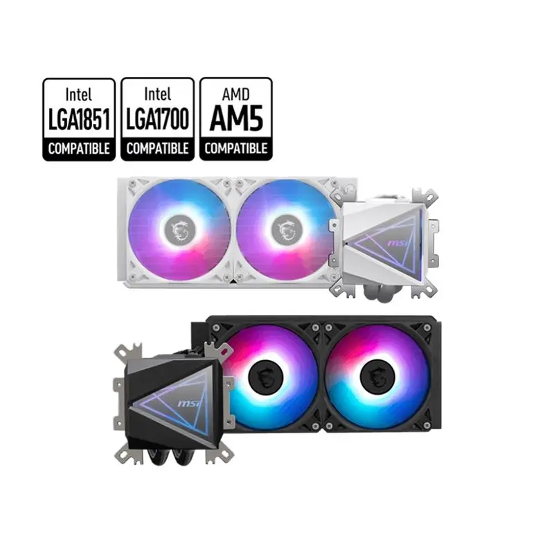 MSI MAG CORELIQUID I240 240MM ARGB CPU İŞLEMCI SIVI SOĞUTUCUSU (LGA 1150/1151/1155/1156/1200/1700/1851/AM4/AM5 UYUMLU) 