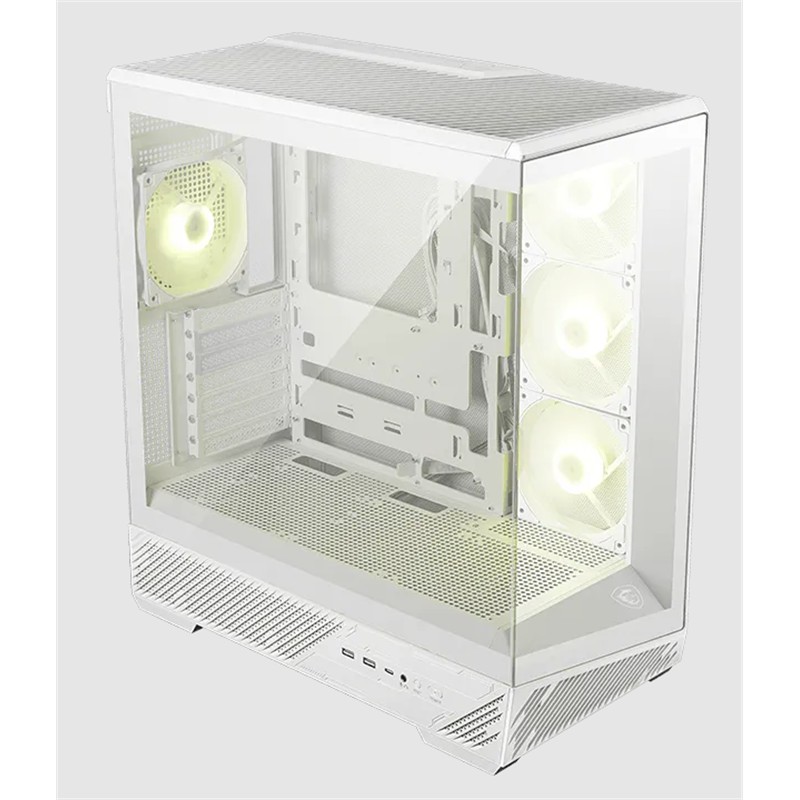 MSI MAG PANO 130R PZ TEMPERLİ CAM 3X120MM REVERSE ARGB 1X120MM ARGB FAN ATX PANORAMİK GAMİNG BİLGİSAYAR KASASI -18064