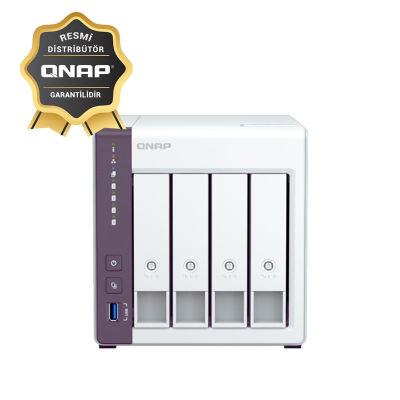 QNAP TS-433-4GB RAM 4 HDD YUVALI TOWER NAS (RESMİ DİSTRİBÜTÖR GARANTİLİ) -4259562