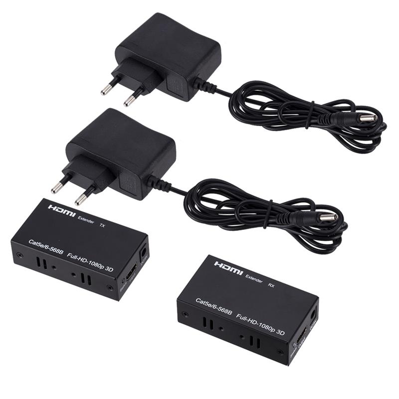 SENSEI HD-60 EXPANSION HDTV EXTENDER HDTV60M 1080P CAT5/CAT6 60MT HDMI -3185309