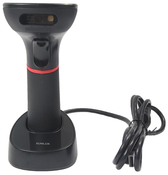SUNLUX XL-9610 2D KAREKOD KABLOSUZ USB BARKOD OKUYUCU + CRADLE -4301202