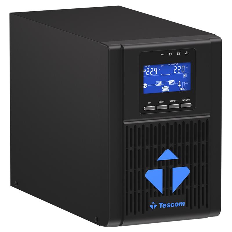 TESCOM NEOLINE 1KVA 1F/1F (2X9AH) 4/8DK LCD ONLINE UPS -4274539