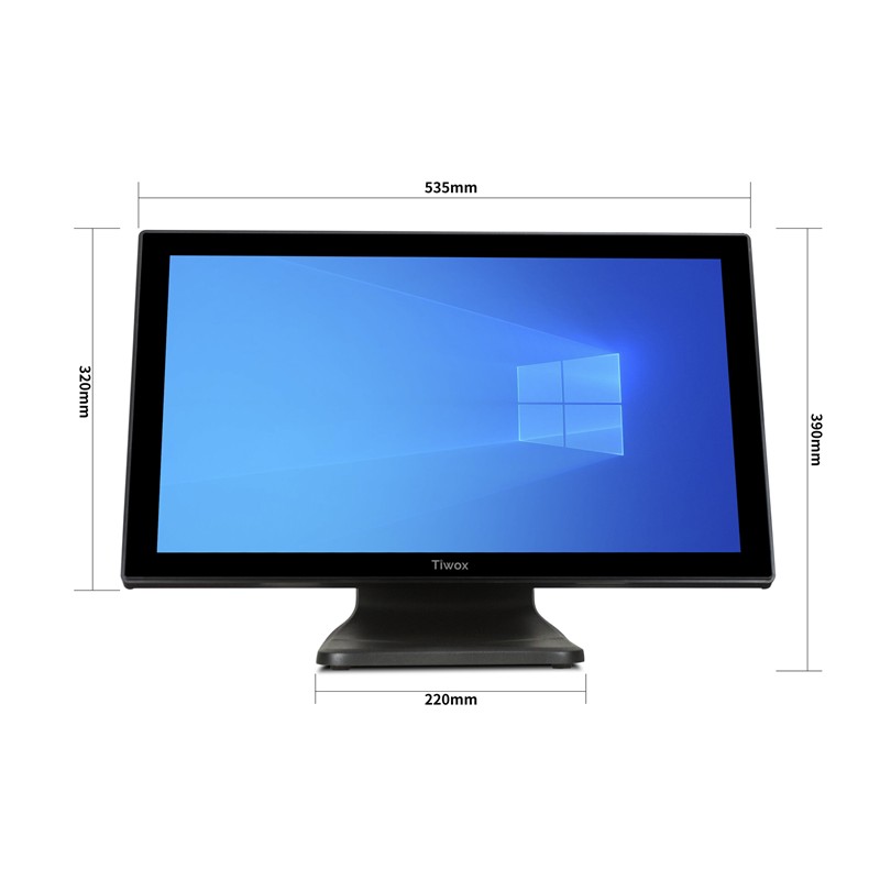 TIWOX TP-3150+ 21.5" I7 5.NESİL 128GB NWME SSD 8GB DDR3 RAM 1366X768 DOKUNMATİK POS PC 
