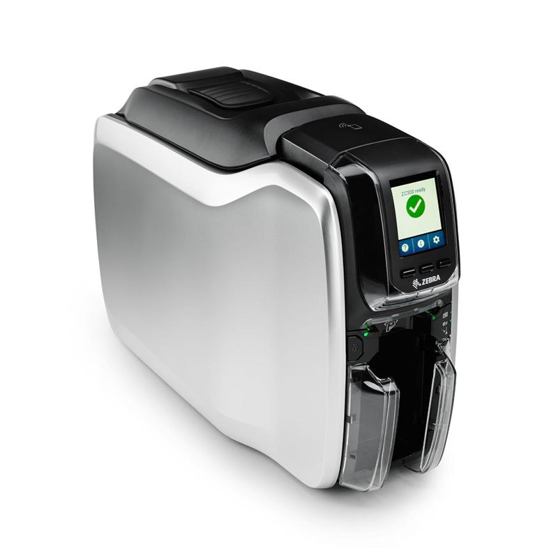 ZEBRA ZC300 (ZC32-000CQ00EM00) TERMAL TRANSFER 300DPI USB+ETHERNET ÇİFT YÜZ KART YAZICI 