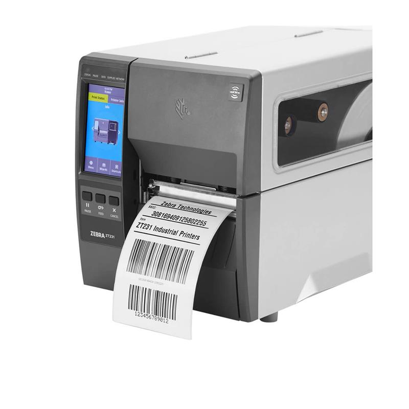 ZEBRA ZT231 (ZT23142-T0E000FZ) 203DPI TERMAL TRANSFER USB+SERİ+ETHERNET METAL KASA END. BARKOD YAZICI (RİBONLU KULLANIM)-3178951