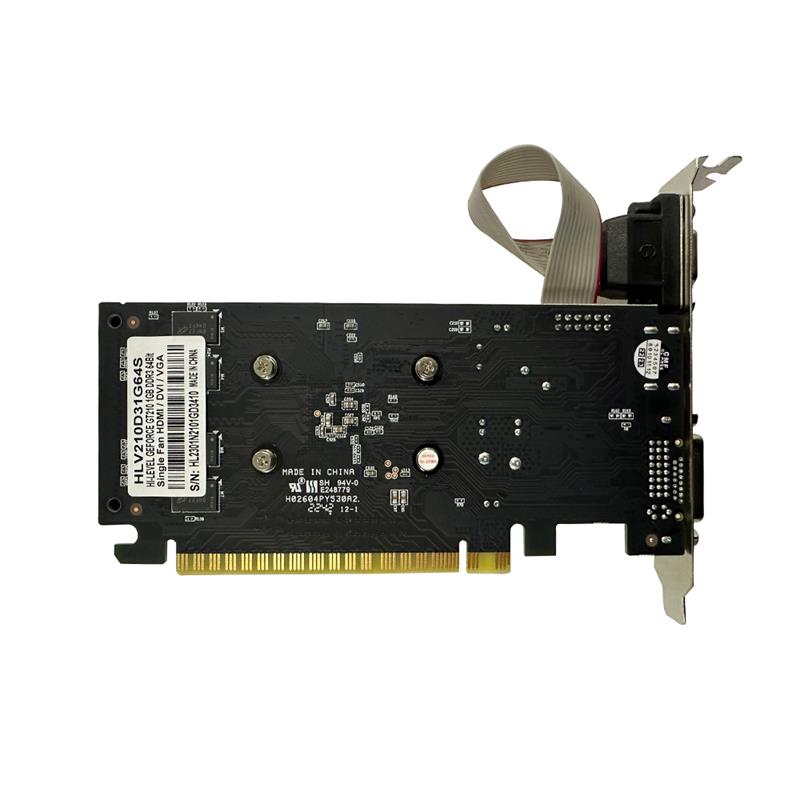 HI-LEVEL GEFORCE GT210 1GB DDR3 64BIT 1XVGA 1XHDMI 1XDVI EKRAN KARTI -7733