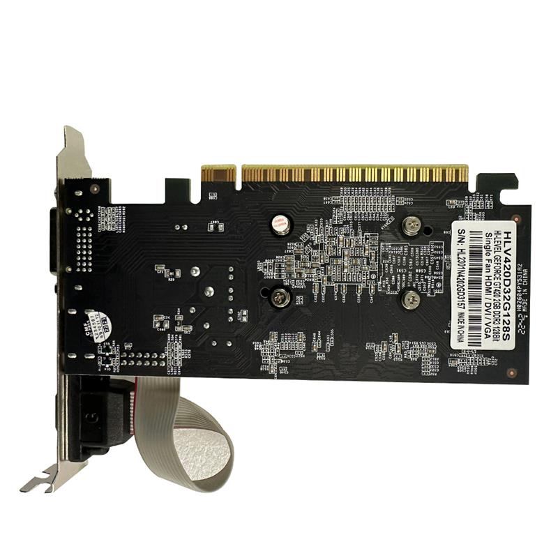 HI-LEVEL GEFORCE GT420 2GB DDR3 128BIT 1XVGA 1XHDMI 1XDVI EKRAN KARTI -5813