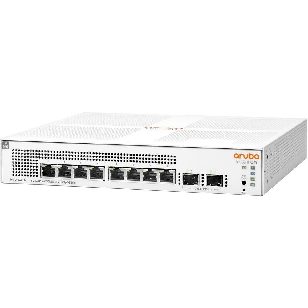 HPE ARUBA ION JL681A 8 PORT GIGABIT POE + 2XSFP UPLINK YÖNETİLEBİLİR 124W POE SWITCH -8835