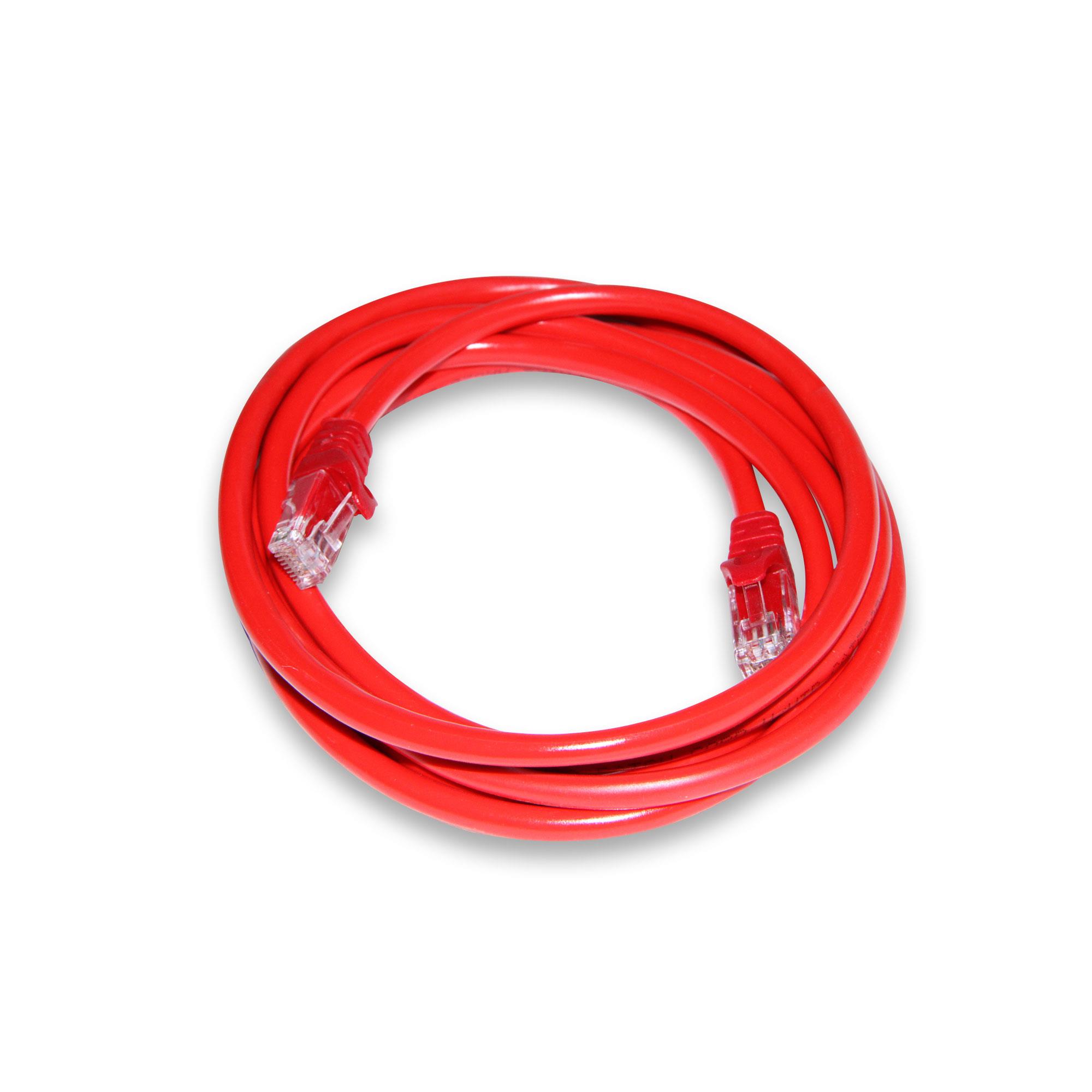 INCA ICAT6-01TK 1MT 24AWG CAT6 UTP PATCH KABLO KIRMIZI -8537