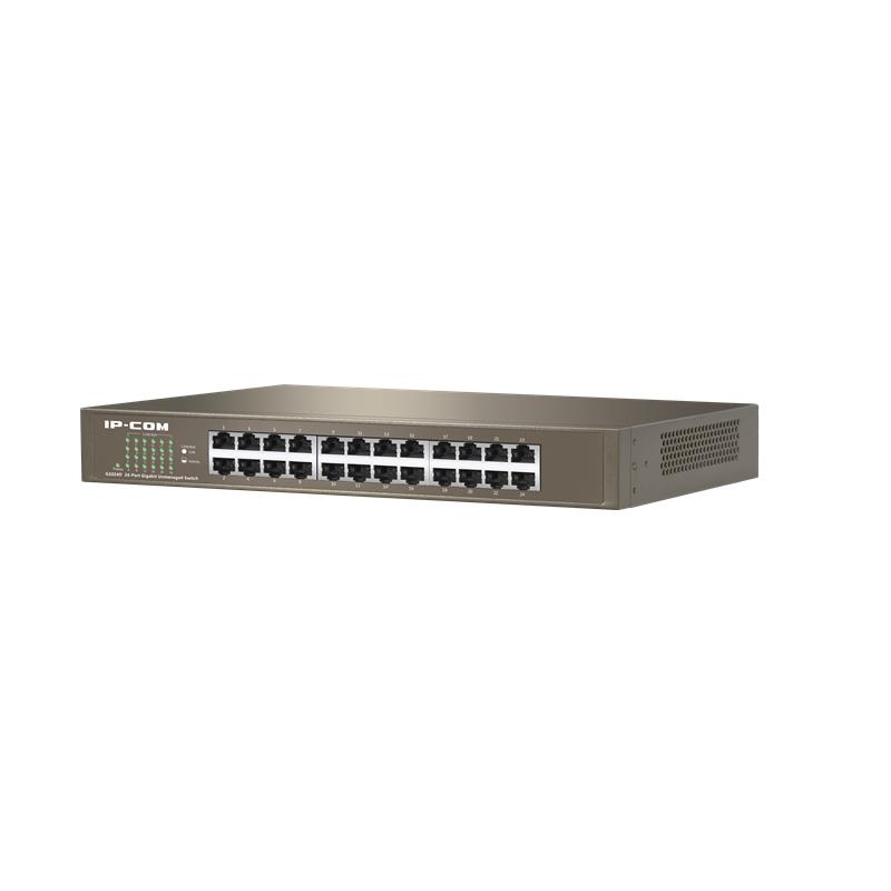IP-COM G1024D 24 PORT GIGABIT METAL KASA RACKMOUNT SWITCH -8807