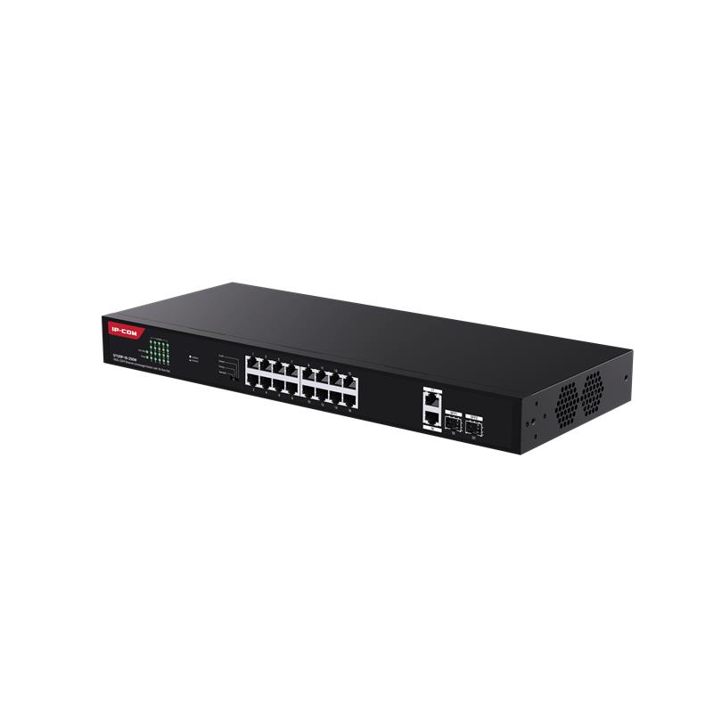 IP-COM G1120P-16-250W 16 PORT GIGABIT+2XGB RJ45/SFP UPLINK 230W POE RACKMOUNT SWITCH -9585
