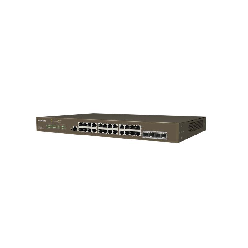 IP-COM G3328F 24 PORT GIGABIT + 4X1GB SFP UPLINK L2 CLOUD YÖNETİLEBİLİR RACKMOUNT SWITCH -8720