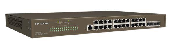 IP-COM G5328P-24-410W 24 PORT GIGABIT+ 4XGB SFP UPLINK L3 YÖNETİLEBİLİR 370W POE RACKMOUNT SWITCH -8738
