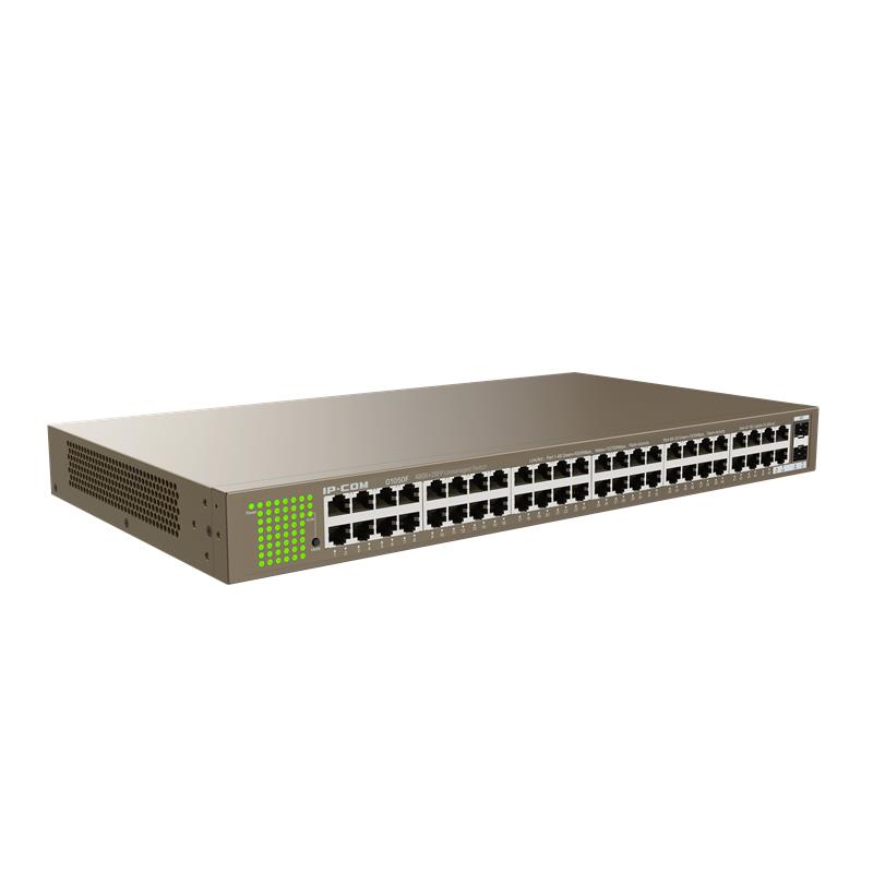 IP-COM IP-G1050F 48 PORT GIGABIT + 2X1GB SFP PORT RACKMOUNT SWITCH -15089