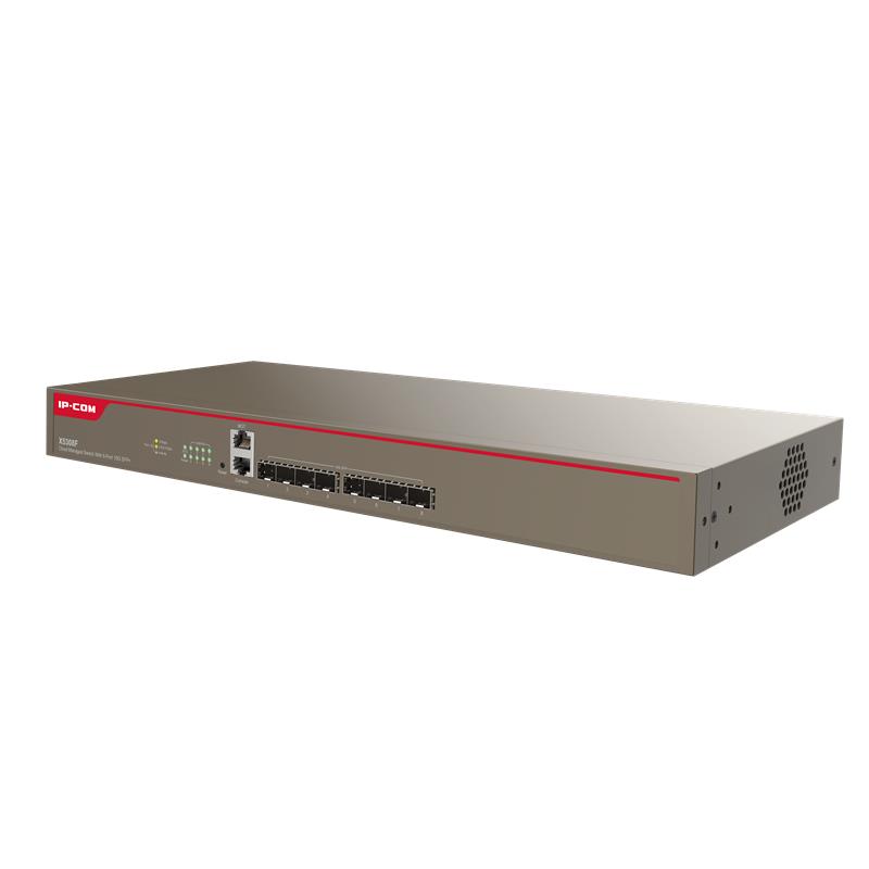 IP-COM X5308F 8 PORT 10GB SFP+ 1X CONSOLE PORT CLOUD YÖNETİLEBİLİR L3 RACKMOUNT SWITCH -8494