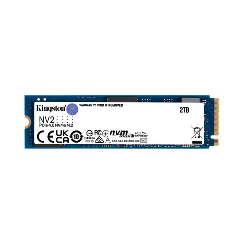 2 TB KINGSTON NV2 M.2 2280 PCIE 4.0 NVME SNV2S/2000G 