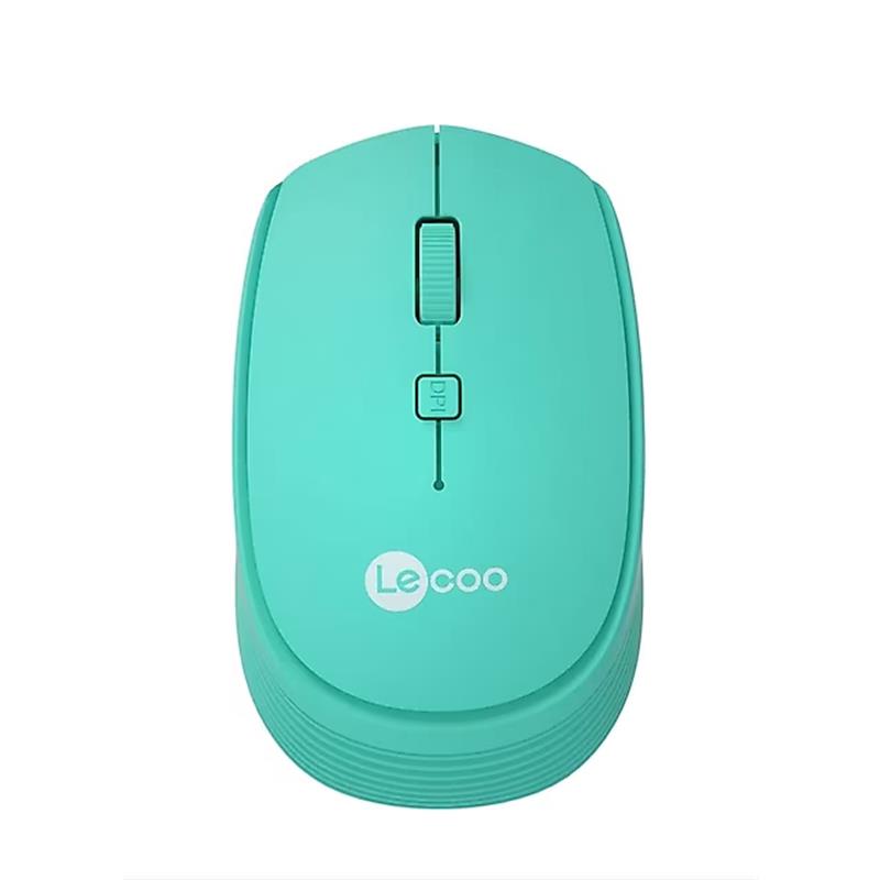 LECOO USB OPTİK KABLOSUZ MOUSE TURKUAZ WS202-T 
