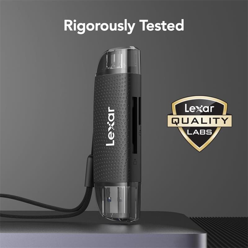 LEXAR LRW310X-BNBNG DUAL SLOT USB-A/C MICROSD CARD USB 3.1 READER KART OKUYUCU MICROSD/SD -8690