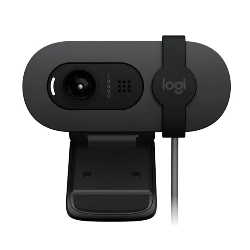 LOGITECH BRIO 100 FULL HD 1080P MİKROFONLU WEB KAMERA SİYAH 960-001585 -11513