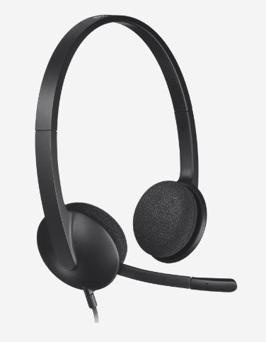 LOGITECH H340 USB SİYAH KULAKLIK 981-000475 -7815