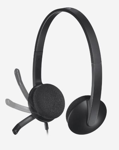 LOGITECH H340 USB SİYAH KULAKLIK 981-000475 -7816