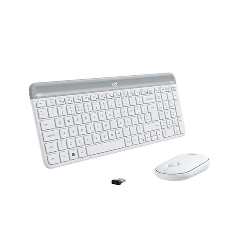 LOGITECH MK470 Q TR INCE KABLOSUZ KLAVYE MOUSE SET BEYAZ 920-009436 -5718