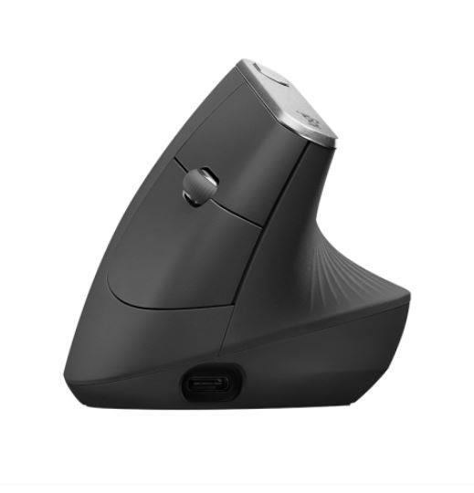 LOGITECH MX VERTICAL GELİŞMİŞ ERGONOMİK DİKEY KABLOSUZ USB MOUSE SİYAH 910-005448 -7416