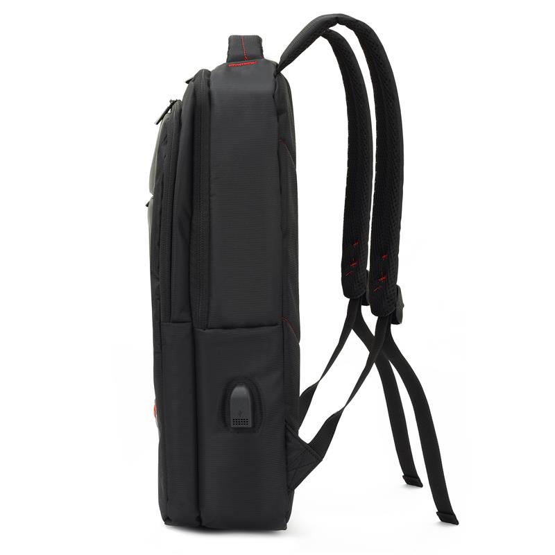 MACK MCC-007 17.3" OFFİCE USB GİRİŞLİ NOTEBOOK SIRT ÇANTASI SİYAH -14266