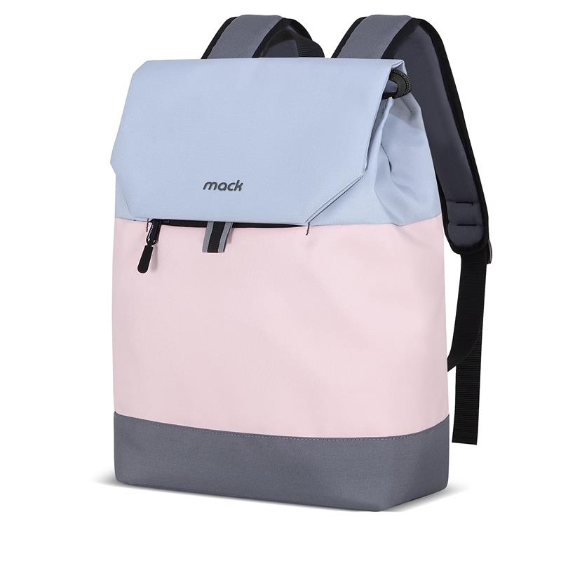 MACK MCE-1302 14.1" ZEN ECO GÜNLÜK SIRT ÇANTASI PEMBE GRİ -9573