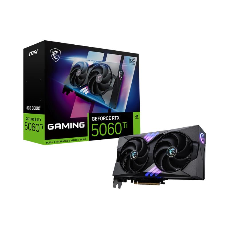 MSI GEFORCE RTX 5060 TI 8G GAMING OC 8GB GDDR7 128BIT 1XHDMI 3XDP EKRAN KARTI 