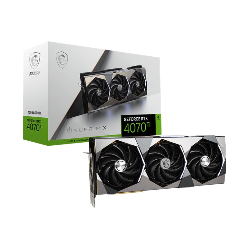 MSI GEFORCE RTX4070TI SUPRIM X 12G 12GB 192BIT GDDR6X 1XHDMI 3XDP EKRAN KARTI 