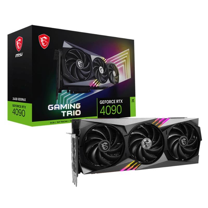 MSI GEFORCE RTX4090 GAMING TRIO 24G 24GB GDDR6X 384BIT 1XHDMI 3XDP EKRAN KARTI 