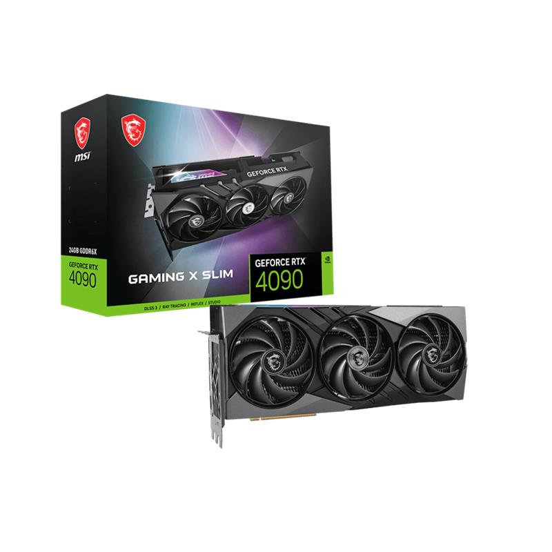 MSI GEFORCE RTX4090 GAMING X SLIM 24G GDDR6X 384BIT 2XHDMI 2XDP EKRAN KARTI 