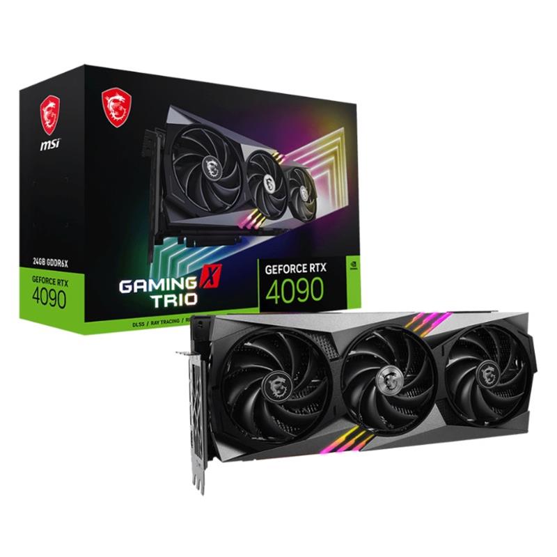 MSI GEFORCE RTX4090 GAMING X TRIO 24G 24GB GDDR6X 384BIT 1XHDMI 3XDP EKRAN KARTI 