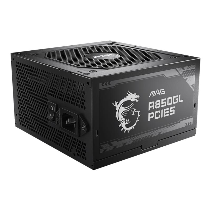 MSI MAG A850GL PCIE5 850W 80+ POWER SUPPLY -6774